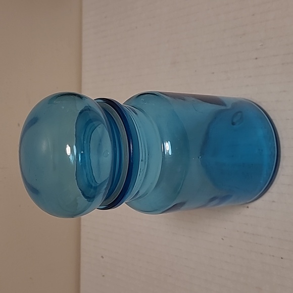 Vintage Blue Jar / Stash Jar - Picture 2 of 14